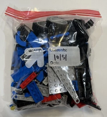 Vintage 1995 LEGO Model Team Blue Fury Hot Rod Retired Set 5541 10151 - Image 1 of 2