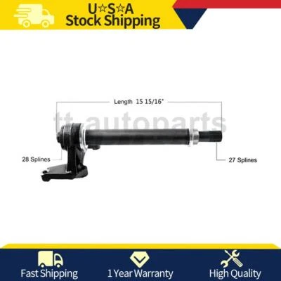 Eje intermedio CV delantero derecho TrakMotive para Dodge Caliber 2007 2008 2009 Foto 1 de 2