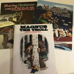 Magus the Troll 3 book lot - Imagen 1 de 2