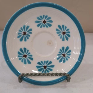 Vintage Fiesta Ware Hawaii Gänseblümchen Untertasse 6" - kleiner Rostfleck - Bild 1 von 4