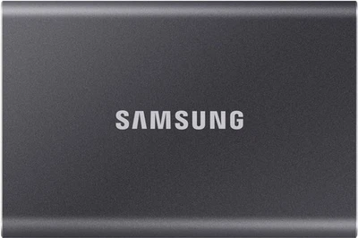 Samsung - T7 4TB External USB 3.2 Gen 2 Portable SSD with Hardware Encryption... - Image 1 of 4