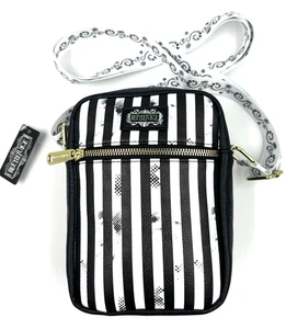 Beetlejuice Stripes Crossbody Bag  Warner Bros. Entertainment - Picture 1 of 11