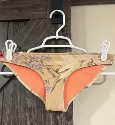 Triangl Bikini Neoprene Floral Bottoms Women’s Size XX Small - Image 1 of 4