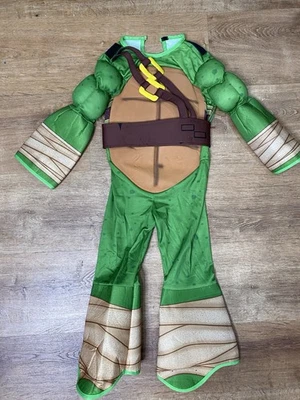 Disfraz de Halloween Tortugas Ninja Adolescentes Mutantes Nickelodeon Niño Pequeño 2014 Sin Máscara Foto 1 de 4