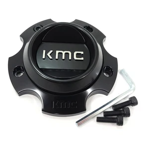 KMCs Black Center Cap for 5L KM540 Recon KM235 Grenade Crawl Beadlock - Picture 1 of 5