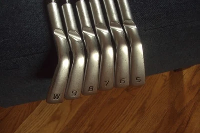 Ping Blueprint S Forged Gold Dot irons 5-PW Project X 6.5 x-stiff std length - Image 1 of 4
