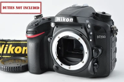 [Near MINT in Box] Nikon D7200 24.2MP Digital SLR Camera 29k Shutter From JAPAN - Image 1 of 4