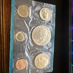 1976 us p mint mark coing set - Picture 1 of 2