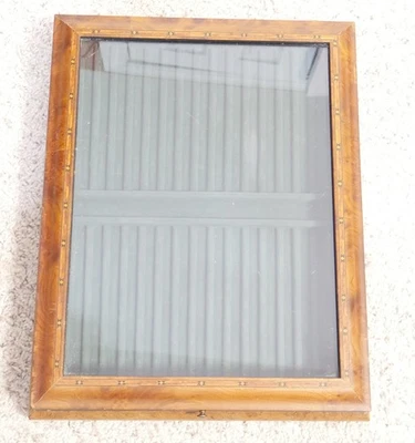 Vitrina de madera de 30 bolígrafos con tapa de vidrio para bolígrafos Foto 1 de 4