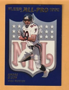 Andre Rison Atlanta Falcons 1992 Fleer All-Pros #7 Michigan State Spartans - Picture 1 of 2