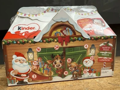 Selfridges Exclusive Kinder House Advent Calendar 3D New Sealed - Image 1 of 4