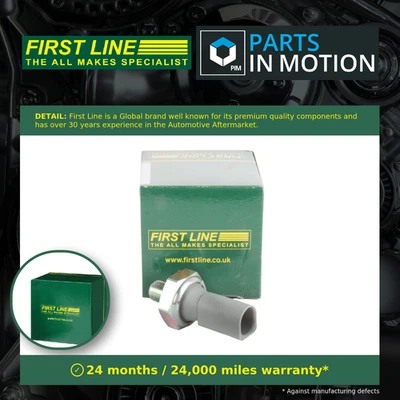 Oil Pressure Switch fits AUDI A6 Allroad C6, C7 3.0 2.7D 3.0D 06 to 14 Firstline - Image 1 of 4