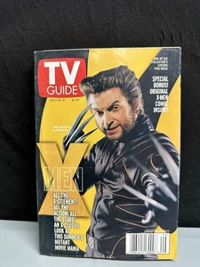 TV GUIDE JULY 15-21, 2000, EVANSVILLE-PADUCAH EDITION, WOLVERINE, X-MEN COVER! - Picture 1 of 1