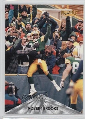 1996 Pinnacle Silver Robert Brooks #2 - Image 1 of 2