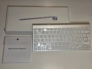 Apple Wireless Keyboard Tastatur | A1314 | QWERTZ Deutsch | Mit OVP & Anleitung - Bild 1 von 5