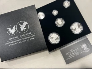 US Mint Limited Edition 2021 Silver Proof Set American Eagle Collection V140 - Picture 1 of 2