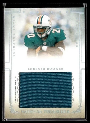 L33,303 - 2007 Playoff National Treasures Jumbo Relic #122 Lorenzo Booker /49 - Image 1 of 2