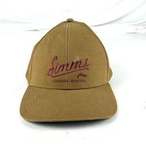 Simms Bozeman Montana Adjustable Size Hat Fishing Flyfishing Cotton - Picture 1 of 6