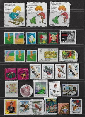 Canada Special Stamps — Lot of 31 — Christmas Seals / Charity Issues — Ref. 2340 - Image 1 of 2