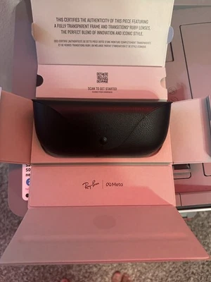 Ray-Ban Meta Gen 2 Edición Limitada Mate Transparente Transparente/Rubí RW4012 Foto 1 de 3