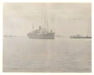 USAT THISTLE,SEATTLE TO TOKYO,1948.VTG 10" x 8" PHOTO*SP2 - Picture 1 of 2