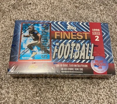 1996 Topps Finest Series 2 Football Factory Sealed Box - Image 1 of 4
