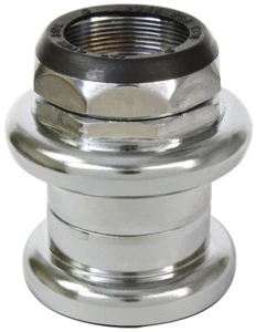 Headset Threaded ATB Type Chrome Plated or Black 1 1/8 x 25.4 with Dust Seal - Picture 1 of 8