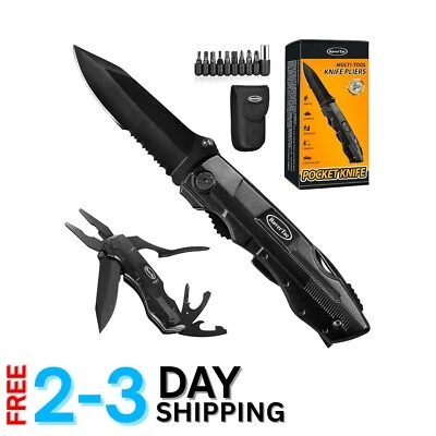 Ergonomic 15-in-1 Multitool Knife – Lightweight and Portable for Every Day - Image 1 of 4
