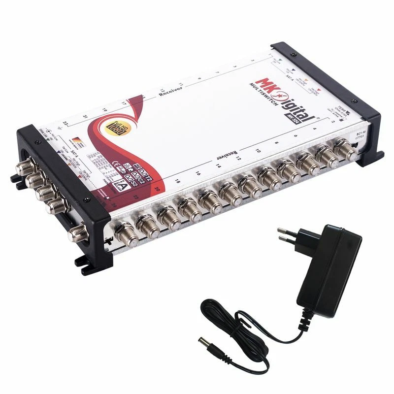 MK Digital MV 524 Multischalter Multiswitch SAT Verteiler 5 auf 24 kaskadierbar