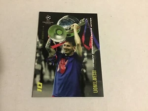 TOPPS CHAMPIONS LEAGUE 2020 DESIGNED BY L.MESSI LIONEL MESSI 🇦🇷 BARCELONA 🔴🔵 - Picture 1 of 2