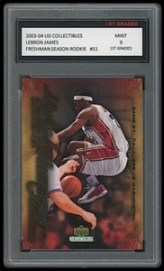 LEBRON JAMES 2003-04 UPPER DECK #51 1ST GRADED 9 ROOKIE CARD LAKERS/CAVALIERS - Bild 1 von 1