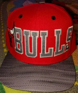 Chicago Bulls Rare Vintage Retro Adidas Snapback Hat Cap Basketball NBA - Bild 1 von 4