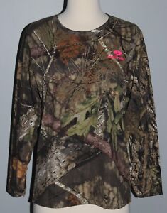 New LADIES Mossy Oak Break-Up Country Long Sleeve T-Shirt Womens Camo S M L XL