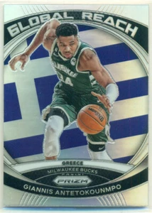 2023-24 Panini PRIZM NBA Global Reach Silver #4 GIANNIS ANTETOKOUNMPO Bucks - Bild 1 von 2