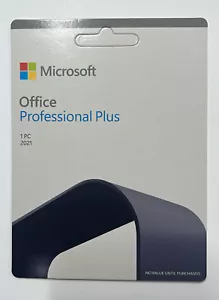 Microsoft Office 2021 professional plus For Windows 10-11 Not for Mac - Picture 1 of 1