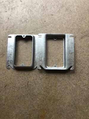 RACO - STEEL CITY 10 - Raco 769 2 gang 1900 mud ring 5/8"deep.