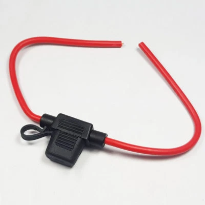 SPLITCHARGE In-line Mini Blade Fuse Holder Splashproof 30A Cable Car Auto Bike Van Fuses