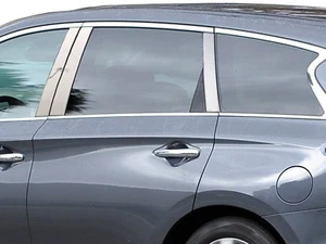 FOR 2014-2018 INFINITI QX60 * 6 Piece Stainless Pillar Post Trim. 4-door, SUV - Picture 1 of 1