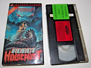 Robot Holocaust VHS Horror Sci Fi Wizard Video Cult 80s (B3) - Picture 1 of 3
