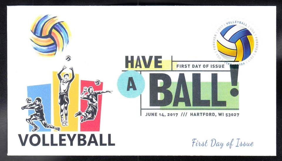 Sello HAVE A BALL VOLEIBOL 5204 KSC Primer Día Cubierta FDC B8200 Foto 1 de 1