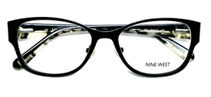 NINE WEST NW1061 001 BLACK HAVANA DESIGNER UNISEX EYEGLASSES FRAMES 51-17-135 - Picture 1 of 4