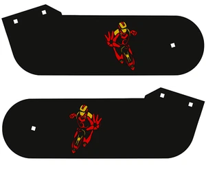 Iron Man Stern Laser-Cut Metal Hinges 2390 - Picture 1 of 4