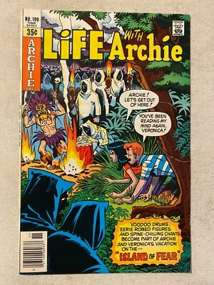 LIFE WITH ARCHIE #199 NM- 9.2 VOODOO HORROR STORY STAN GOLDBERG COVER ART - Image 1 of 4