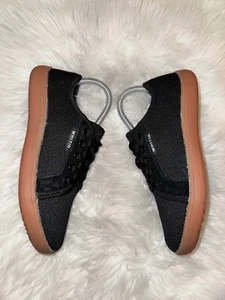Whitin Shoes Women's 37 / 6.5 Black Comfort Barefoot Minimalist Low Sneakers - Picture 1 of 10