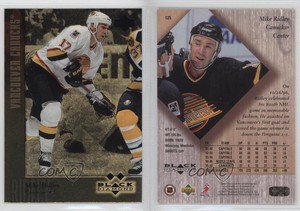 1996-97 Upper Deck Black Diamond Double Diamonds Gold Mike Ridley #125