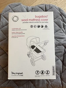 Bugaboo Matratzenbezug Merinowolle grau - Bild 1 von 2