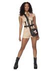 Ladies Official Ghostbusters Hotpants 80's Movie Halloween Fancy Dress Costume