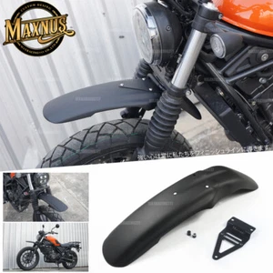 FRONT FENDER FAIRING MATTE BLACK FIT FOR HONDA SCL CL 300 500 2023-2024 - Picture 1 of 16