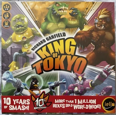 King of Tokyo Board Game 2014 Release - Richard Garfield IELLO - Sealed BG4 - Image 1 of 2