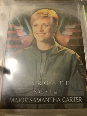 STARGATE SG-1 AMANDA TAPPING AS SAMANTHA CARTER S2 CARD 2004 RITTENHOUSE 236/600 - Image 1 of 2